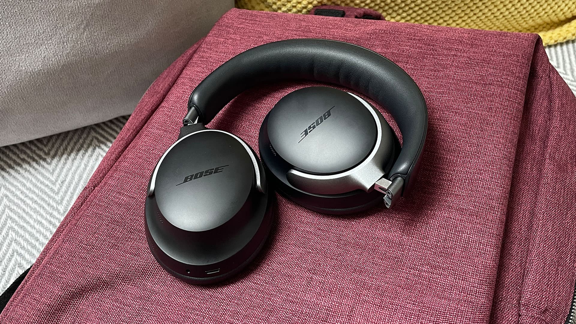 Bose QuietComfort Ultra Wireless Headphones — travel tech